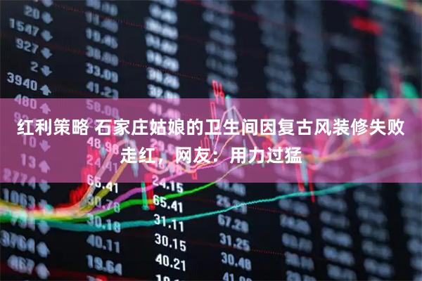 红利策略 石家庄姑娘的卫生间因复古风装修失败走红，网友：用力过猛