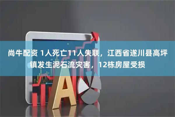 尚牛配资 1人死亡11人失联，江西省遂川县高坪镇发生泥石流灾害，12栋房屋受损